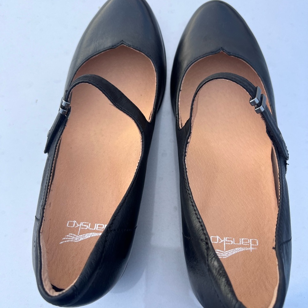 Dansko Callista Black Mary Jane Women's Size EU 40 US 10